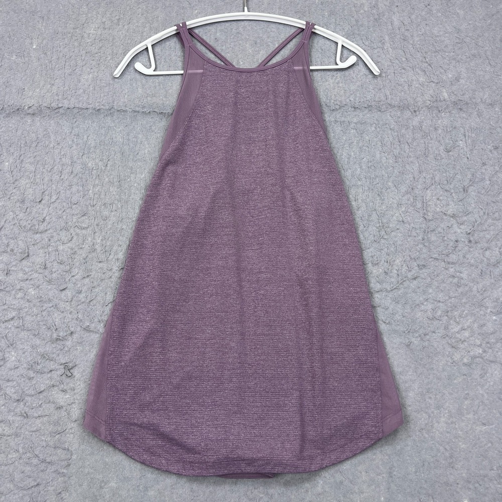 Lululemon Run Off Route Tank Women's 6/8 Mulberry Mesh Racerback Run Yoga W1AWVS - Picture 1 of 8